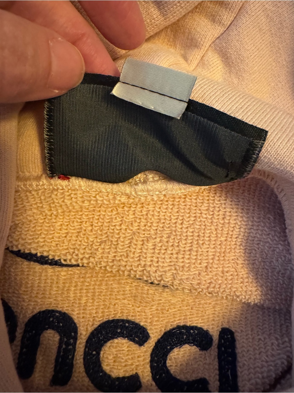 Gucci Women’s Interlocking Logo Hoodie Blush Small - Picture 5 of 8